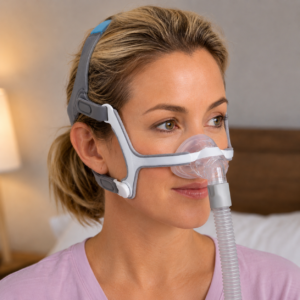 HappyCPAP Nasal Face Mask with Headgear Kit (Compatible with AirFit N20)
