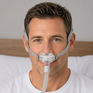 HappyCPAP Nasal Pillow Mask with Headgear Kit (Compatible with AirFit P10)